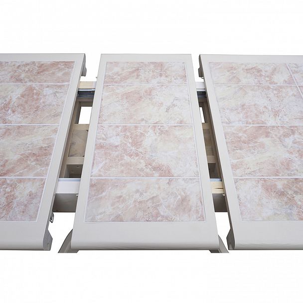 Стол "№16 с плиткой" раскладной береза - Вид 6