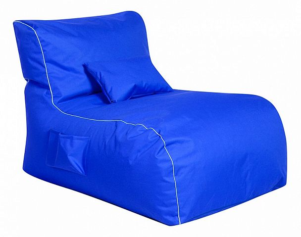 Кресло-мешок Лежак синее - Вид 1