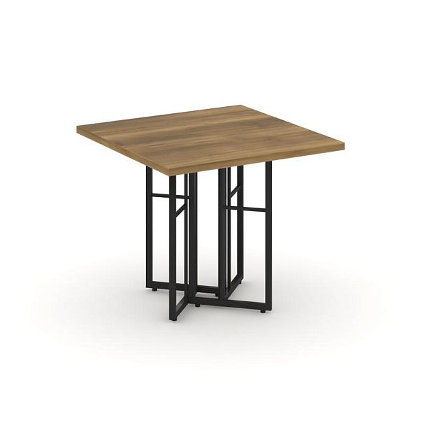 Rift Direct Стол журнальный RF.SJ-001 Сандал Янтарный/Металл Черный 680*680*580 - Вид 1