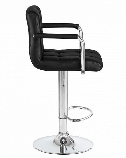 Стул барный DOBRIN KRUGER ARM (чёрный) - Вид 3