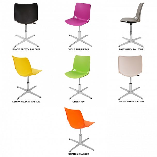 Стул "Race SW КРЕСЛО на основании FIRE", синий - Вид 2