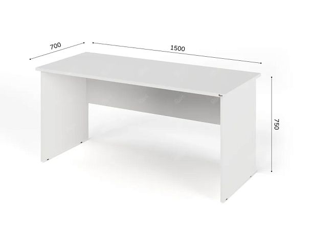 ЛАЙТ / LIGHT RLG002-18x7 Прямоугольный стол 180x70x75 Белый - Вид 2