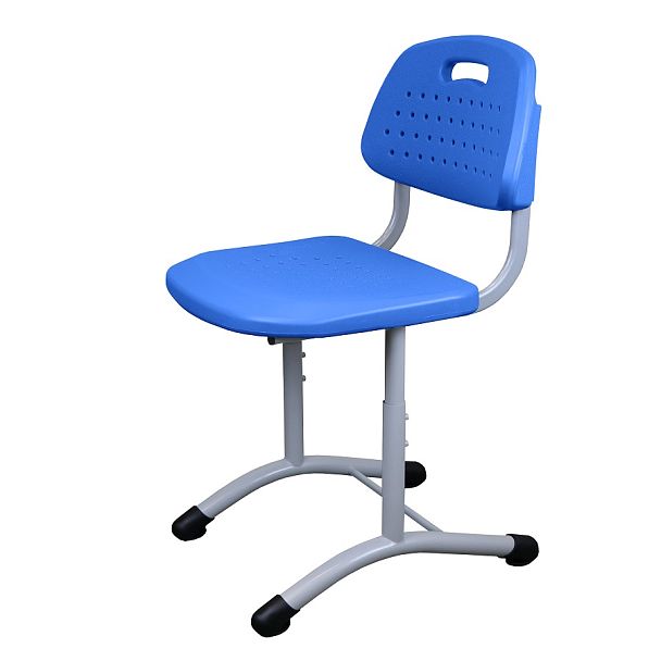 Школьный стул BOCCA, синий (каркас RAL 7040 серый), гр.5-7 - Вид 3