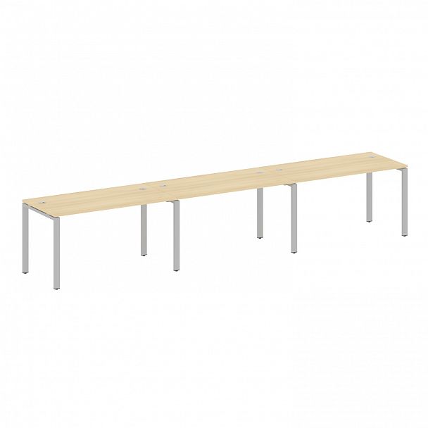 Рабочая станция "Metal System" БП.СМ-3.3 акация/серый - Вид 1