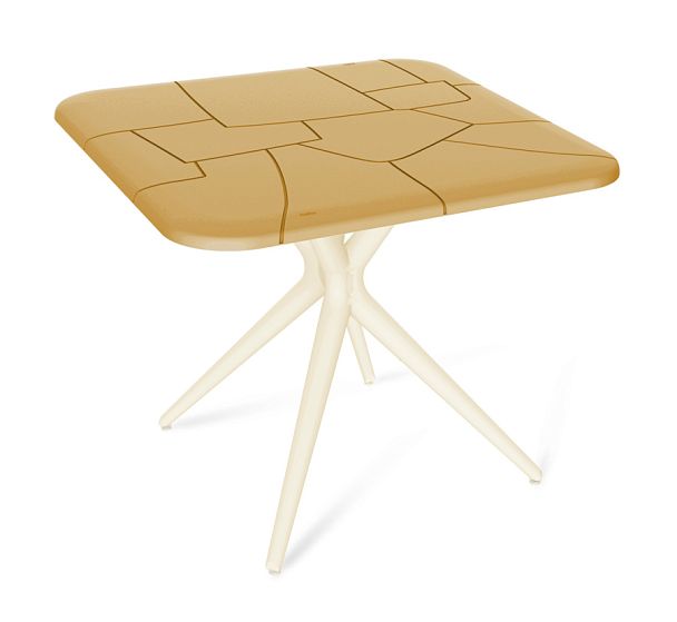 Стол Sheffilton SHT-TU30/TT30 83/83 бежевый/бук - Вид 1