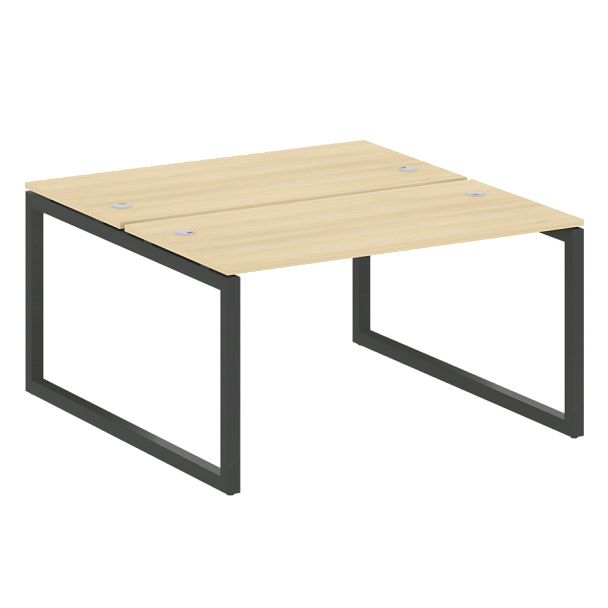 Metal System Quattro Р. ст. на О-образном м/к 50БО.РАС-СП-2.3 Акация/Антрацит металл 1400*1475*750 - Вид 1