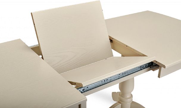 Стол деревянный раздвижной Брэйт 120(160)х80х76 Cлоновая кость - Вид 6