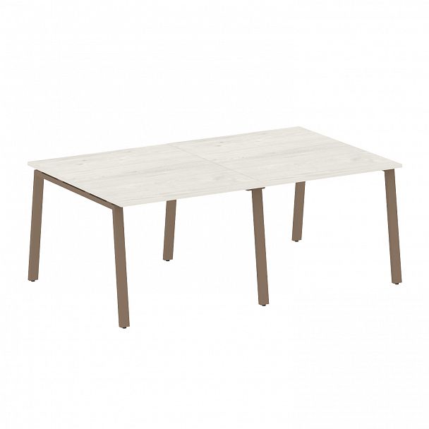 Стол для переговоров "Metal System" БА.ПРГ-2.1 дуб наварра/мокко - Вид 1