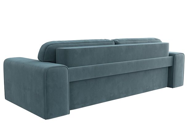 Прямой диван Лига-029 Велюр бирюзовый - Вид 6