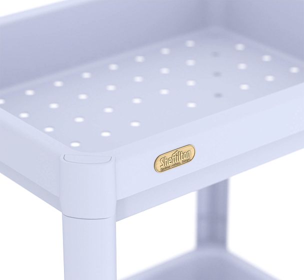 Стеллаж Sheffilton SHT-SS25-3 пастельно-лиловый - Вид 3