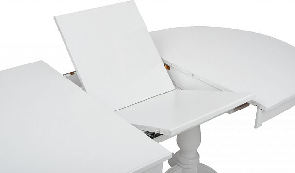 Стол деревянный раздвижной Барэнт 130(170)х90х76 Белый - Вид 6