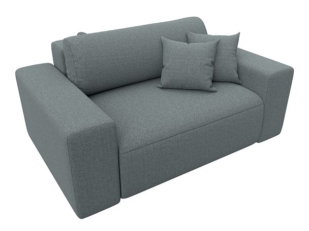 Кресло Лига-036 НПБ Рогожка серый - Вид 5