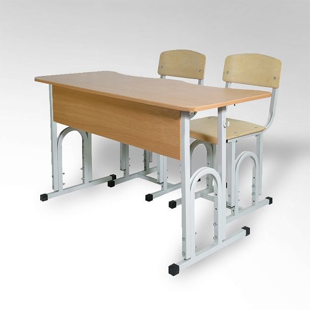 Стол ученический Архимед 2-местный регулируемый, гр.5-7 - Вид 7