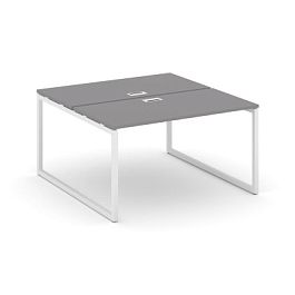Стайл Проджект Рабочая станция двухсторонняя SN-4O.DRS-011 Серый Пепел/Металл Белый 980*1432*750 - Фото предпросмотра