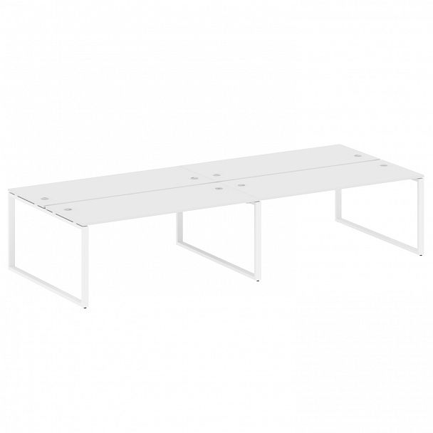 Рабочая станция "Metal System" БО.СМ-4.5 белый - Вид 1