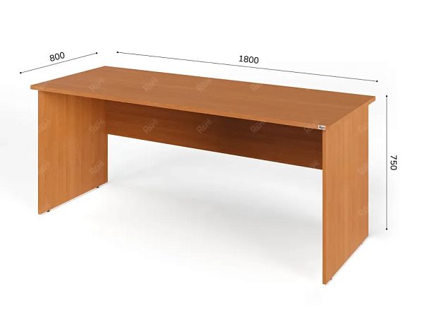 ЛАЙТ / LIGHT RLG003-18x8 Прямоугольный стол 180x80x75 Вишня - Вид 2