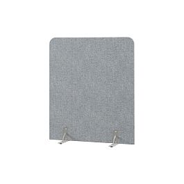 Перегородка акустическая прямая Everprof EVO Acoustic на опорах 1200х28х1400 Ткань Kiton 06 - Фото предпросмотра