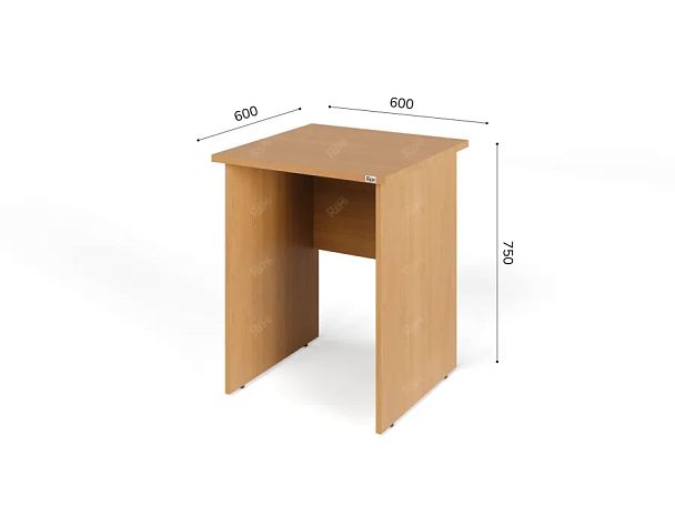 ЛАЙТ / LIGHT RLG001-6x6 Прямоугольный стол 60x60x75 Бук - Вид 2