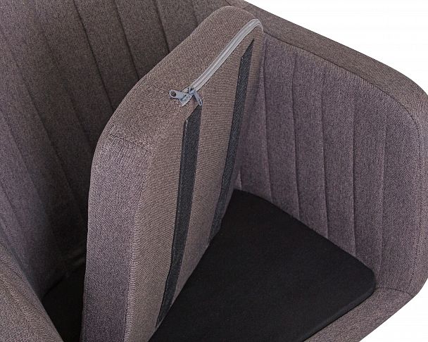 Кресло-качалка DOBRIN KIARA (серая ткань (LAR-106D-26)) - Вид 8