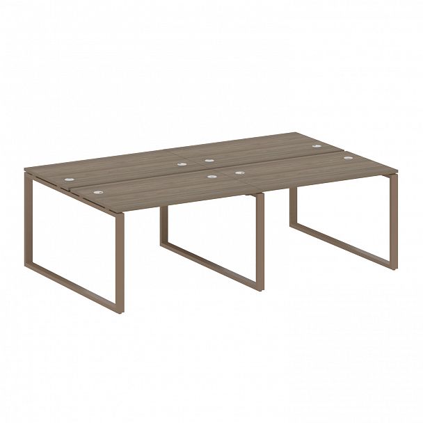 Рабочая станция "Metal System" БО.СМ-4.2 вяз/мокко - Вид 1