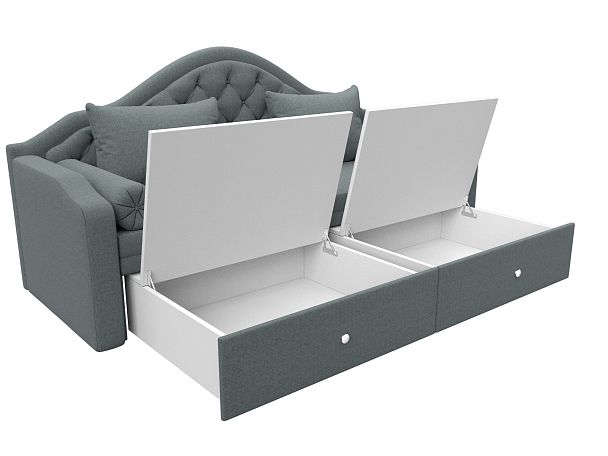 Диван детский прямой Сойер Рогожка серый - Вид 7