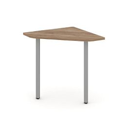 Стайл Проджект Угловой элемент стола SN-4.USP-011 Дуб Табак/Металл Серый 700*700*750 - Фото предпросмотра