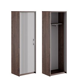 Гардероб 1 створка Point 63,4x45x195,4 дуб апрельский - Фото предпросмотра