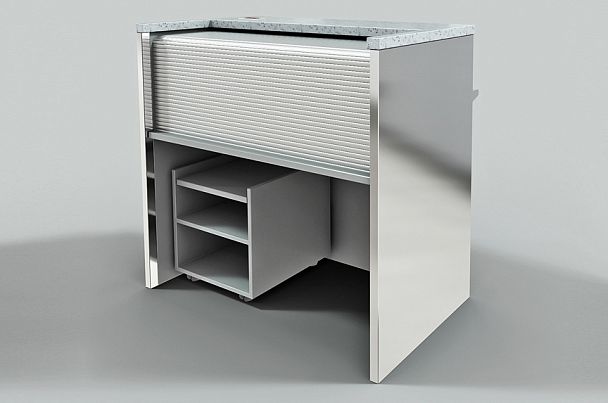 Стойки регистрации багажа и стойки обслуживания пассажиров - Вид 7