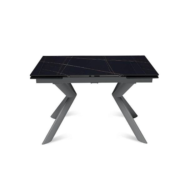 Стол раскладной Bridge (120+30+30), керамика матовая Black Gold - Вид 2