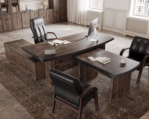 Стол письменный Capital 220x100x77 дуб апрельский - Вид 4