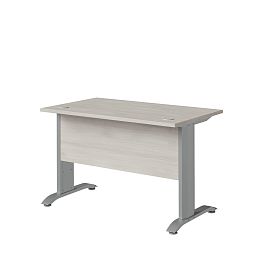 Стол письменный на металлоопорах New Line 120x72x75 дуб шамони светлый - Фото предпросмотра