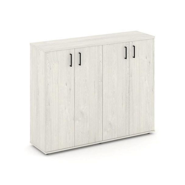 Стайл Проджект Тумба опорная/приставная SN.TOP-163 Дуб Наварра/Черный Ручки 1632*400*1150 - Вид 1