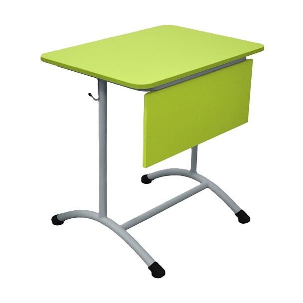 Стол ученический Мега ЛДСП 1М (Н), одноместный, нерегулируемый, с экраном ЛДСП (стандартные цвета RAL), гр.3 - Вид 2