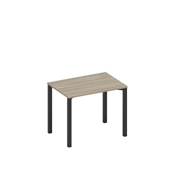 Стол письменный на металлокаркасе Space+ А1 ЧР 012.1 ВЛ вяз либерти/ черный гладкий - Вид 1