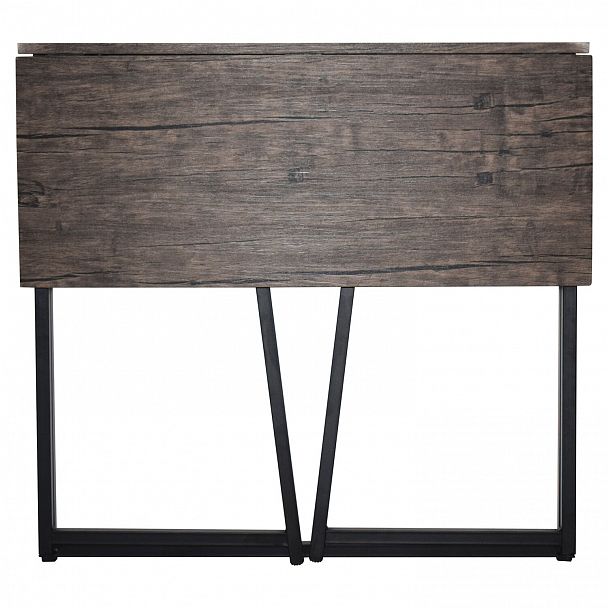 Стол на металлокаркасе BRABIX "LOFT CD-001", 800х440х740 мм, складной, цвет морёный дуб, 641209 - Вид 6