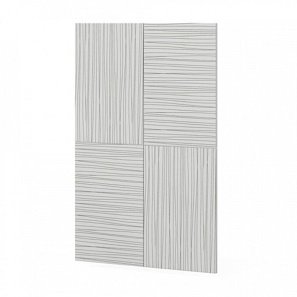 Двери "Министр"  ПК-УНФО-ФС133Х90/35-В1-950 белый глянец - Вид 1