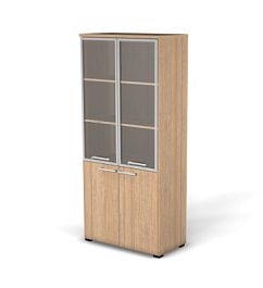 SMART/СМАРТ RS078-78Х44 Шкаф комби рама ал. ру.3 з/с xдф 786х436х1762 Швейцарский вяз - Фото предпросмотра