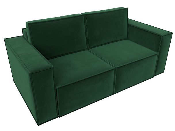 Диван прямой Куба мини Велюр зеленый - Вид 5