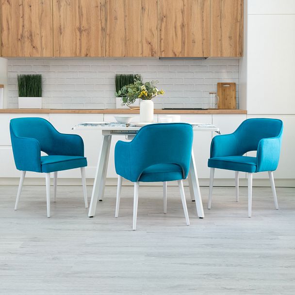 Стул Роза, велюр сирень - Вид 9