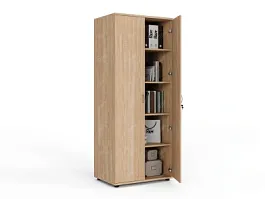 UNITY РШ-10 ДУБ СОНОМА Закрытый шкаф Прямой 800x550x1966 - Фото предпросмотра
