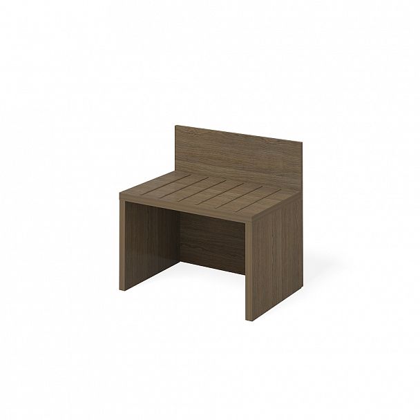 Полка багажная ПК-АГТ-ПЛБ80Х55-В1-299 дуб шамони - Вид 1