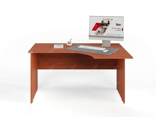 ЛАЙТ / LIGHT RLG004-14x9R Угловой стол 140x90x75 Орех Итальянский - Вид 4