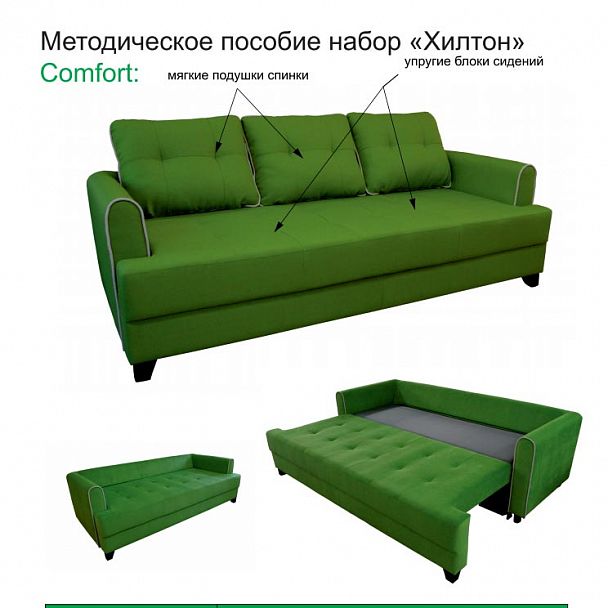Диван "Хилтон" 3Р - Вид 2