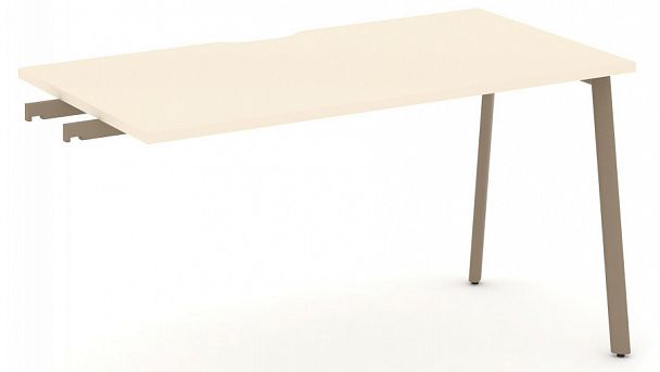 Стол приставка к опорным тумбам " ESTETICA" ES.SPR-3-VP Сатин - Вид 1