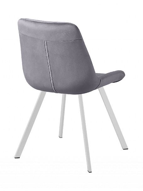 Комплект стульев поворотных Эйден М, темно-серый H15/белый, 2 шт. - Вид 5