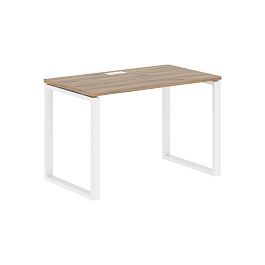 Стол прямой EQST 1167 Дуб Денвер светлый/Белый 1160х670х750 EDIS - Фото предпросмотра