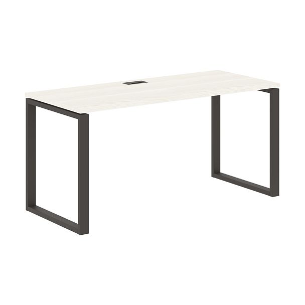 Стол прямой EQST 1567 Ясень Траун/Мокко 1560х670х750 EDIS - Вид 1