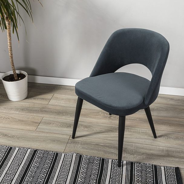 Стул Lars Diag grey/черный - Вид 12