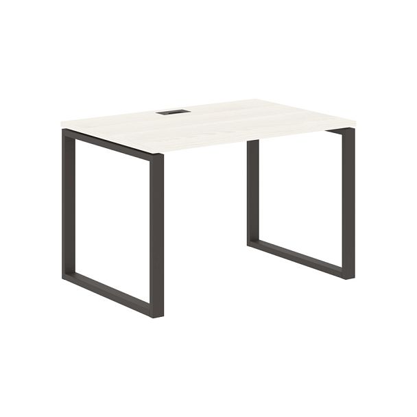 Стол прямой EQST 1180 Ясень Траун/Мокко 1160х800х750 EDIS - Вид 1