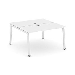 Стайл Проджект Рабочая станция 2-х сторон. SN-5A.DRS-003 Белый/Металл Белый 1380*1232*750 - Фото предпросмотра